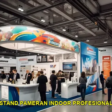 stand pameran indoor profesional